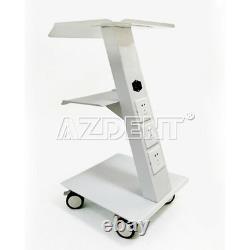 Dental Medical Trolley Built-in Socket Cart/Doctor Adjustable Stool Mobile Chair