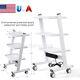 Dental Mobile Trolley Cart Built-in Socket Medical Trolley Three Layer Equipment