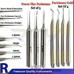 Dental Periodontal Implant Root elevator Flexible Periotome Tooth Extraction Lab