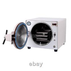 Dental Portable Chair Hard Leather+Stool/Medical Autoclave Steam Sterilizer
