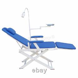 Dental Portable Folding Chair with Rechargeable LED Light / Medical Mobile Chair