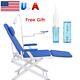 Dental Silla Portable Mobile Folding Chair Medical Rechargeable Led +free Gift