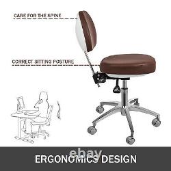 Dental Stool Medical Chair Adjustable Mobile Height Ergonomic Office Chair