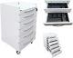 Dental Storage Cabinet 5 Drawers Mobile Utility Cart Medical Cabinet Office Stor