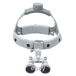 Dental Surgical Medical Headband Type Binocular Loupes 3.5X with 5W LED Light
