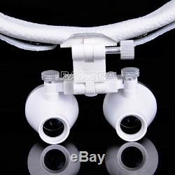 Dental Surgical Medical Headband Type Binocular Loupes 3.5X with 5W LED Light CE