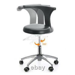 Dental Swivel Rolling Chair Medical Doctor Nurse Salon Adjustable Stool Silla