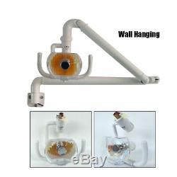 Dental Wall-Mounted Halogen Light 50W Surgical Medical Shadowless Light with Arm
