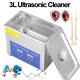 Digital 3l Ultrasonic Cleaner Heater Clean Medical Dental Jewelry Watch Chain Us