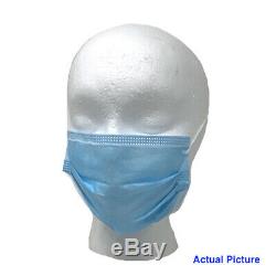 Disposable Face Mask Surgical Dental Medical Blue 3-Ply Mouth Nose 500 Pack Lot