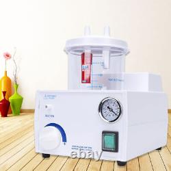 Emergency Dental Phlegm Suction Unit Medical Vacuum Aspirator Machine Portable
