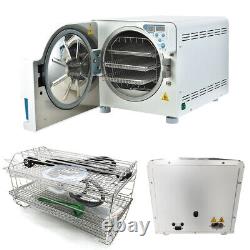 Getidy 18L Dental Medical Digital Steam Autoclave Sterilizer with Drying USSTOCK