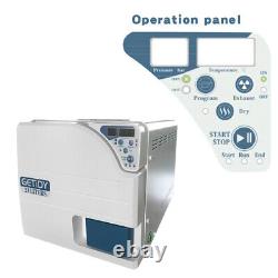 Getidy 23L Dental Medical Digital Vacuum Steam Autoclave Sterilizer with Drying US