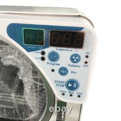 Getidy Dental Medical Digital Vacuum Steam Autoclave Sterilizer with Drying USA