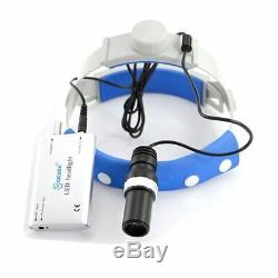 LED Headlight For Dental Loupes Medical Binocular Camping Magnifier Lamp