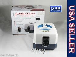 Medical Dental Jewelry Ultrasonic Cleaner Washer Digital 1300 ML 220V dentQ