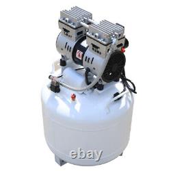 Medical Noiseless Air Compressor Oil Free Oilless for Dental Lab Chair 40L 750W