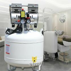 Medical Noiseless Oil Free Oilless Air Compressor 40L 750W for Dental Lab Chair