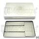 Medical Stainless Steel Dental Scaler Set Up Cassette Tray Box 288 X 187 X 29 Mm