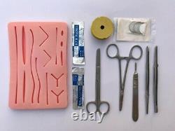 Medical Suture Skin Surgical Training Kit Tool, Veterinarian Dental Students