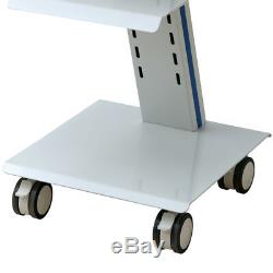 Medical Trolley Cart Mobile Cart for Dental Equipment All Purpose Cart 3 Layers