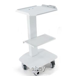 Mobile Steel Medical Cart for Dental Trolley Home Equipment with 4 Wheels