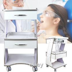 Movable Dental Medical Trolley Cart Stand With Auto-water Bottle Supply System