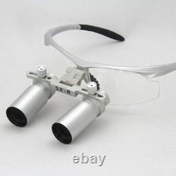 NEW 5.0X Dental Lab Loupe Glasse Microsurgery Magnifier Medical Loupes Binocular