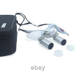 NEW 5.0X Dental Lab Loupe Glasse Microsurgery Magnifier Medical Loupes Binocular