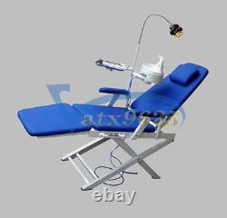 New Dental Medical Portable Mobile Chair LED Cold Light Full Folding Chair #A6-3