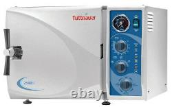 New Tuttnauer 2540M Manual Steam Autoclave Dental Medical Sterilizer