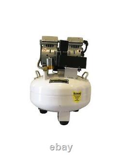 New Ultra Quiet Medical Dental Oil Free Air Compressor 110v