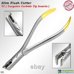 Orthodontic Dental Mini Slim Flush Wire Cutters Cut Hold Ligature Archwire Plier