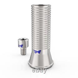Osstem Dental Implant Multi-Unit Temporary Titanium Sleeve Cylinder with screw