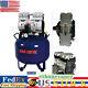 Portable Dental Medical Air Compressor Oil Free Tank Noiseless 110v 850w New Us