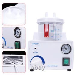 Portable Dental Phlegm Suction Unit Emergency Medical Vacuum Aspirator Machine