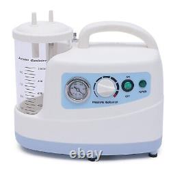 Portable Emergency Dental Phlegm Suction Unit Medical Vacuum Aspirator Machine