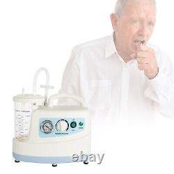 Portable Medical Vacuum Aspirator Machine Emergency Dental Phlegm Suction Unit