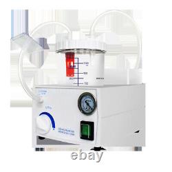 Portable Phlegm Suction Unit Dental Medical Suction Vacuum Aspirator Machine New