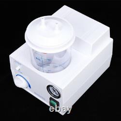 Portable Phlegm Suction Unit Dental Medical Suction Vacuum Aspirator Machine New