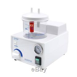RU Stock Dental Electric Suction Unit Vacuum Phlegm Medical Emergency Low Noise