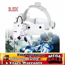 Rechargeable Medical Dental Surgical LED Headlight With 3.5×Binocular Magnifier 5W