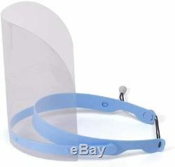 Safety Face Shield Visor 100 PACK MEDICAL DENTAL GRADE Anti-Fog Adjustable