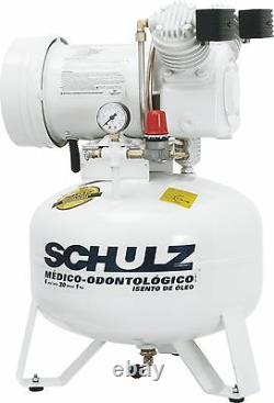 Schulz Air Compressor Oil Free 1hp Dental / Medical Compressor