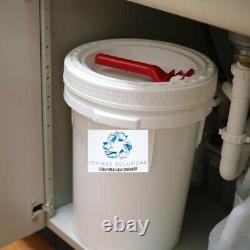 Scrap Amalgam 3.50 Gallon Recycle Bucket Medical Dental Waste Disposal Program