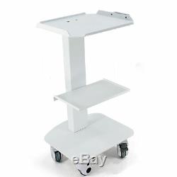 Steel Medical Cart Medical Trolley with Wheel for Dental Lab Clinic Salon Spa