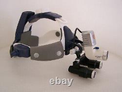Surgical Medical Headlight 5W LED + 4.0X Dental Loupes Binocular Magnifier ENT