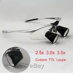 TTL3.0X 360-460mm Dental Binocular Loupes Lab Medical Magnifier Glass Customized