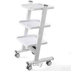 Three Layer Dental Medical Tool Cart Dental Trolley Mobile Instrument Cart UPS