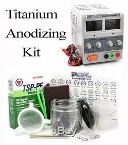Titanium Anodizing Kit for Jewelry, Dental, & Medical Supplies